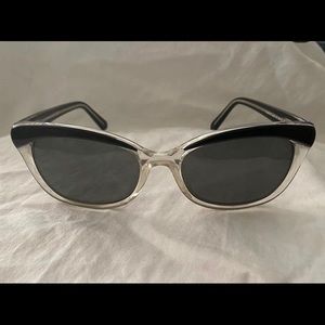 Kate Spade clear cat eye sunglasses